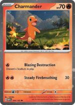 Charmander – 004/165 (Cosmos Holo) – SV: Scarlet & Violet 151 (MEW)